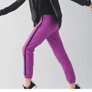 lululemon athletica Purple Track Pants